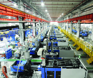 Large Scale Automated Production Line